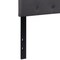 Flash Furniture Cambridge Headboard, Queen, Gray Fabric HG-HB1708-Q-DG-GG - alternate 7